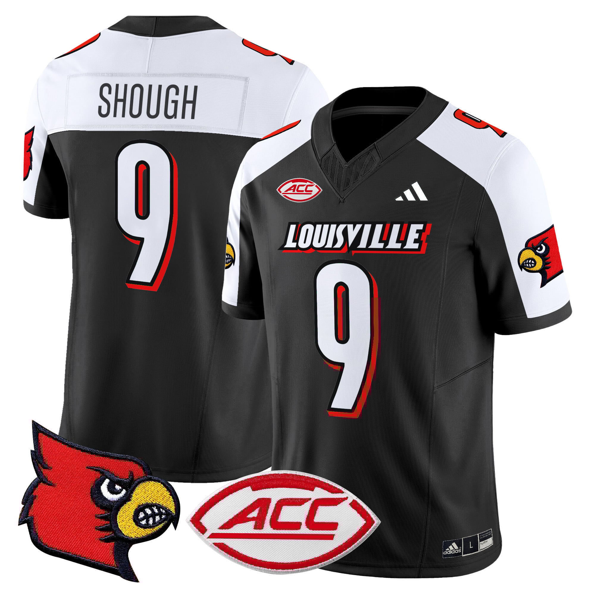 Men’s Louisville Cardinals 2024 Vapor Limited Jersey – All Stitched