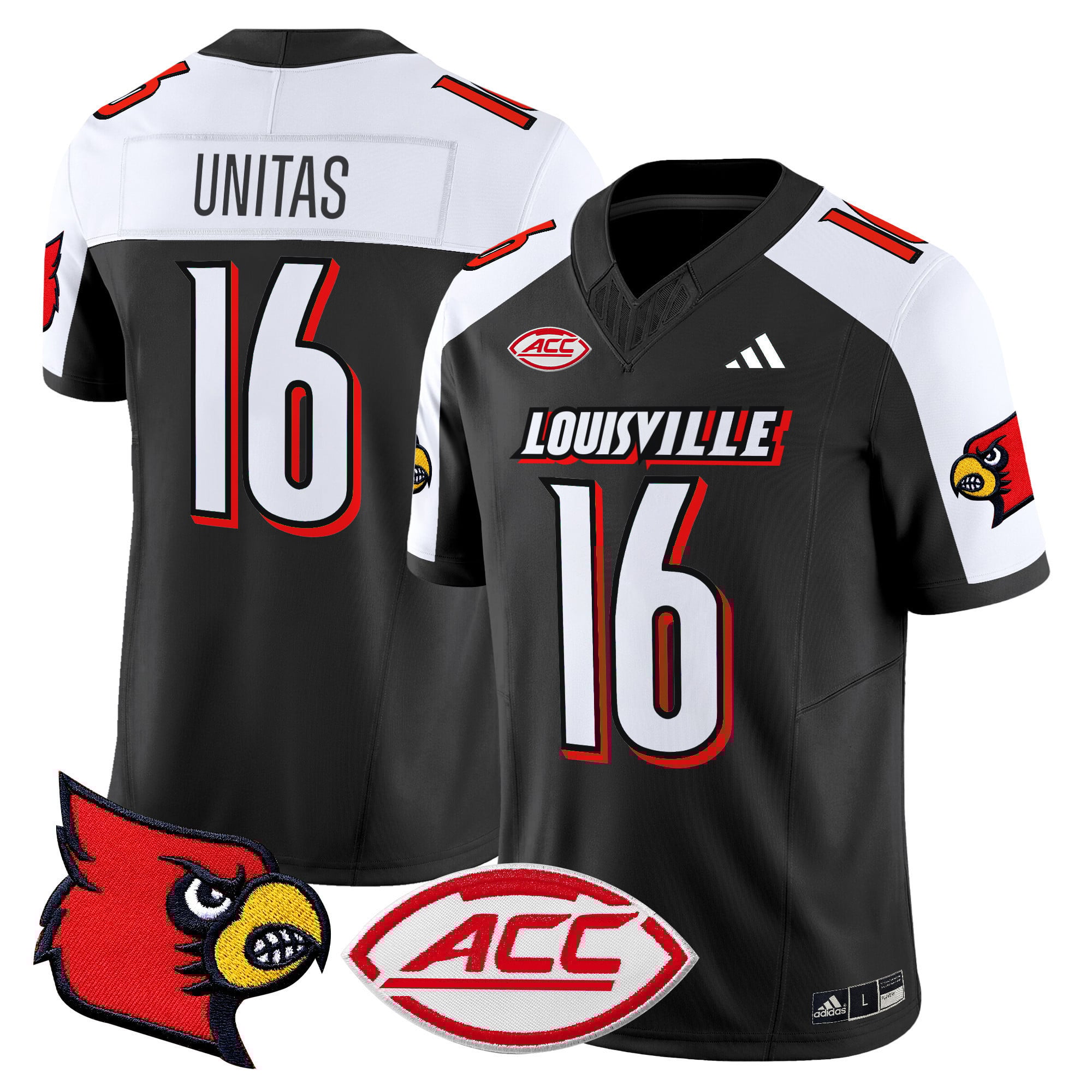 Men’s Louisville Cardinals 2024 Vapor Limited Jersey – All Stitched