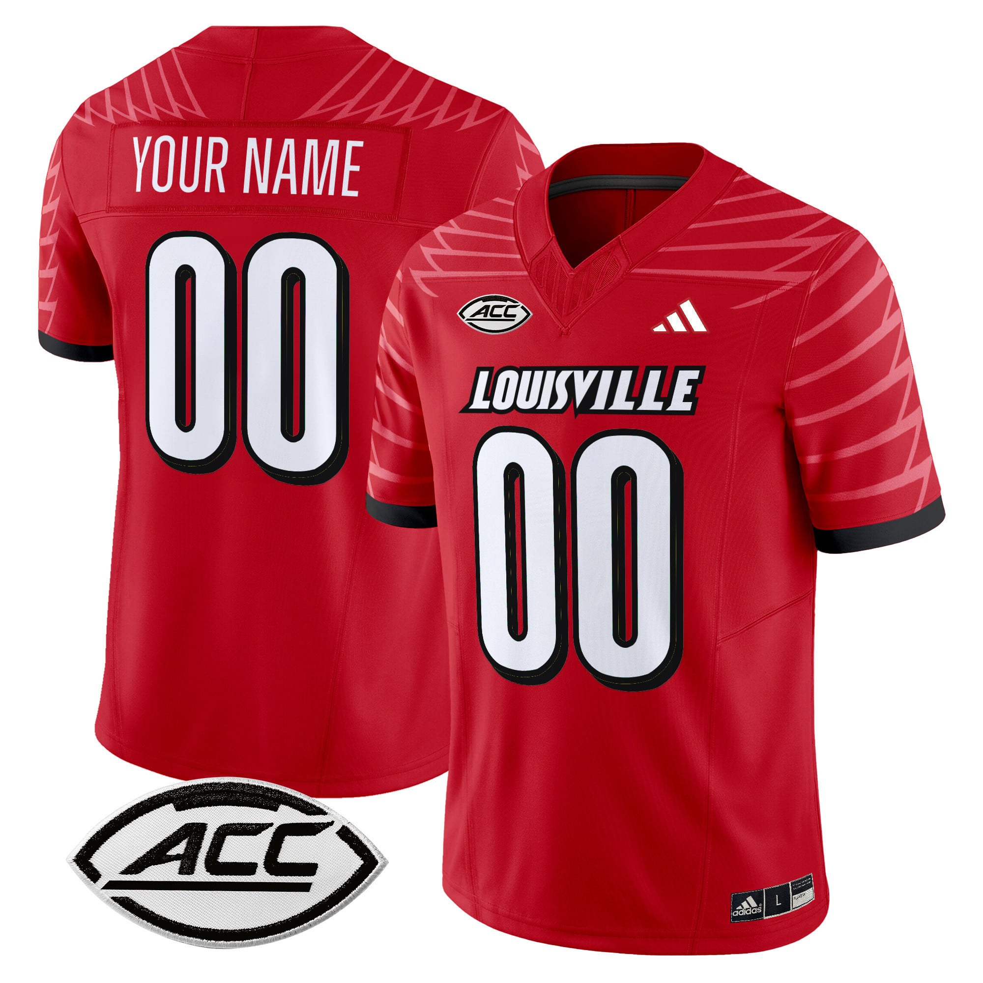Louisville Cardinals 2024 Vapor Limited Custom Jersey – All Stitched