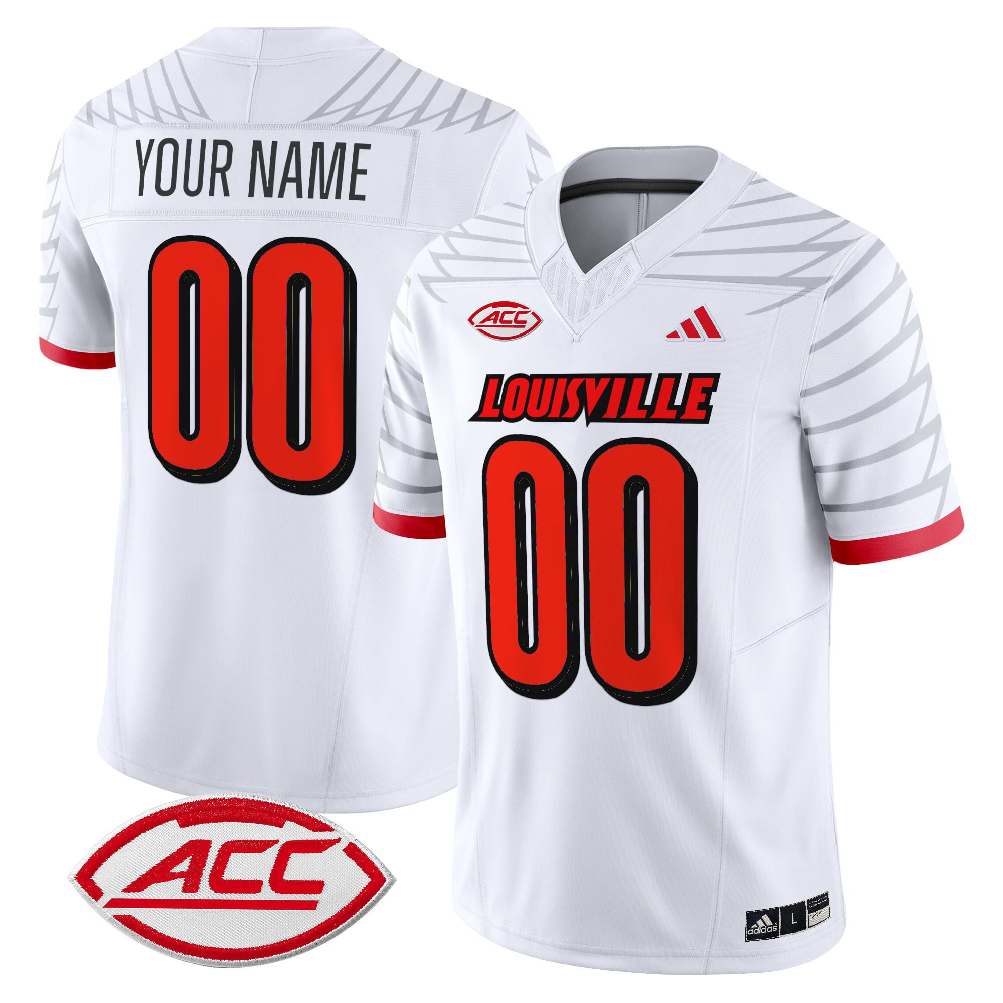 Louisville Cardinals 2024 Vapor Limited Custom Jersey – All Stitched