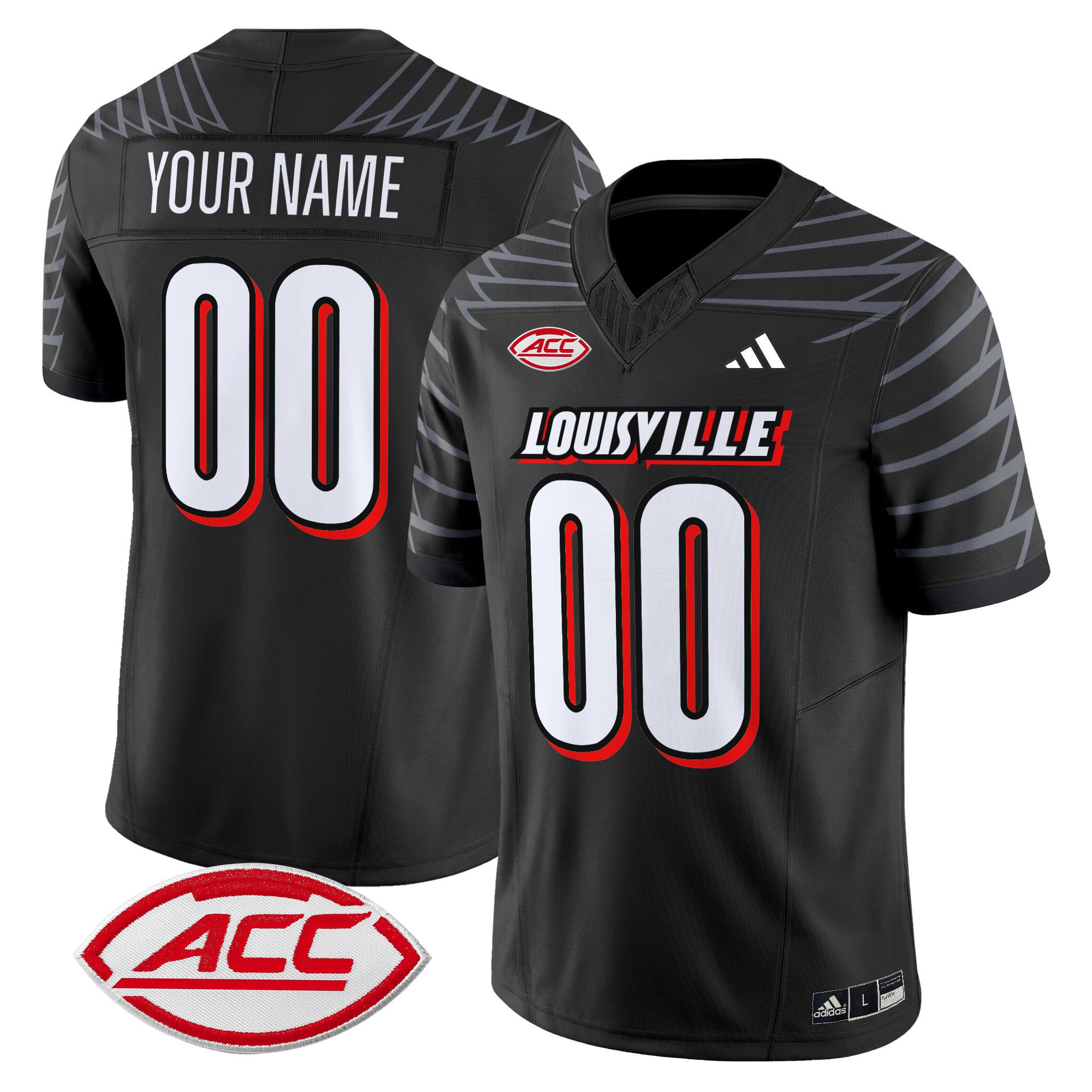 Louisville Cardinals 2024 Vapor Limited Custom Jersey – All Stitched
