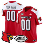 Louisville Cardinals 2024 Vapor Limited Custom Jersey – All Stitched