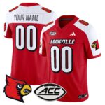 Louisville Cardinals 2024 Vapor Limited Custom Jersey – All Stitched