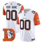 Denver Broncos Throwback Vapor Limited Custom Jersey V2 – All Stitched
