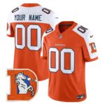 Denver Broncos Throwback Vapor Limited Custom Jersey V2 – All Stitched