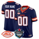 Syracuse Orange 2025 Holiday Bowl Patch Vapor Limited Custom Jersey – All Stitched