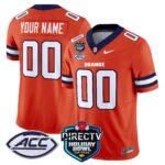 Syracuse Orange 2025 Holiday Bowl Patch Vapor Limited Custom Jersey – All Stitched