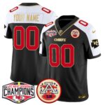 Chiefs 2024 AFC West Division Champions Patch Vapor Limited Custom Jersey – All Stitched