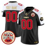 Chiefs 2024 Lamar Hunt Patch Vapor Limited Custom Jersey – All Stitched