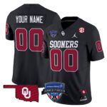 Oklahoma Sooners 2025 Armed Forces Bowl Patch Vapor Limited Custom Jersey – All Stitched