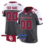 Oklahoma Sooners 2025 Armed Forces Bowl Patch Vapor Limited Custom Jersey – All Stitched