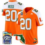 Men’s Miami Hurricanes 2025 PopTarts Bowl Patch Vapor Limited Jersey – All Stitched