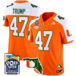 Men’s Miami Hurricanes 2025 PopTarts Bowl Patch Vapor Limited Jersey – All Stitched