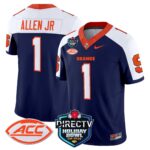 Men’s Syracuse Orange 2025 Holiday Bowl Patch Vapor Limited Jersey – All Stitched