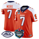 Men’s Syracuse Orange 2025 Holiday Bowl Patch Vapor Limited Jersey – All Stitched