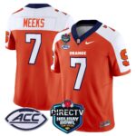Men’s Syracuse Orange 2025 Holiday Bowl Patch Vapor Limited Jersey – All Stitched
