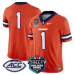 Men’s Syracuse Orange 2025 Holiday Bowl Patch Vapor Limited Jersey – All Stitched