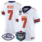 Men’s Syracuse Orange 2025 Holiday Bowl Patch Vapor Limited Jersey – All Stitched