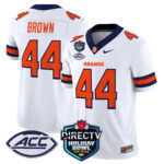 Men’s Syracuse Orange 2025 Holiday Bowl Patch Vapor Limited Jersey – All Stitched