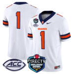 Men’s Syracuse Orange 2025 Holiday Bowl Patch Vapor Limited Jersey – All Stitched