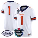 Men’s Syracuse Orange 2025 Holiday Bowl Patch Vapor Limited Jersey – All Stitched