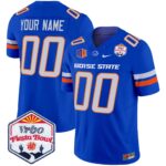 Boise State Broncos 2025 The Fiesta Bowl Patch Vapor Limited Custom Jersey – All Stitched