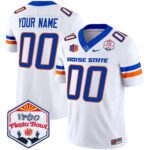 Boise State Broncos 2025 The Fiesta Bowl Patch Vapor Limited Custom Jersey – All Stitched