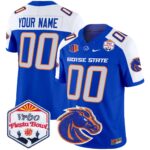 Boise State Broncos 2025 The Fiesta Bowl Patch Vapor Limited Custom Jersey – All Stitched