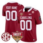 South Carolina Gamecocks 1980 Throwback Cheez-It Citrus Bowl Patch Vapor Limited Custom Jersey – All Stitched