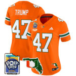 Women’s Miami Hurricanes 2025 PopTarts Bowl Patch Vapor Limited Jersey – All Stitched