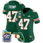 Women’s Miami Hurricanes 2025 PopTarts Bowl Patch Vapor Limited Jersey – All Stitched