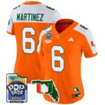 Women’s Miami Hurricanes 2025 PopTarts Bowl Patch Vapor Limited Jersey – All Stitched