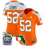 Women’s Miami Hurricanes 2025 PopTarts Bowl Patch Vapor Limited Jersey – All Stitched