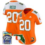 Women’s Miami Hurricanes 2025 PopTarts Bowl Patch Vapor Limited Jersey – All Stitched