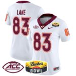 Women’s Virginia Tech Hokies 2025 Duke’s Mayo Bowl Patch Vapor Limited Jersey – All Stitched