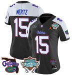 Women’s Florida Gators 2025 Gasparilla Bowl Patch Vapor Limited Jersey – All Stitched