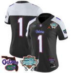 Women’s Florida Gators 2025 Gasparilla Bowl Patch Vapor Limited Jersey – All Stitched