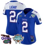 Women’s Florida Gators 2025 Gasparilla Bowl Patch Vapor Limited Jersey – All Stitched