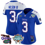 Women’s Florida Gators 2025 Gasparilla Bowl Patch Vapor Limited Jersey – All Stitched