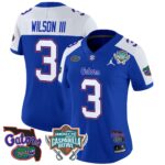 Women’s Florida Gators 2025 Gasparilla Bowl Patch Vapor Limited Jersey – All Stitched