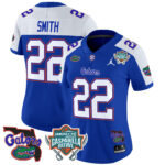 Women’s Florida Gators 2025 Gasparilla Bowl Patch Vapor Limited Jersey – All Stitched
