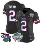 Women’s Florida Gators 2025 Gasparilla Bowl Patch Vapor Limited Jersey – All Stitched