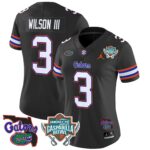Women’s Florida Gators 2025 Gasparilla Bowl Patch Vapor Limited Jersey – All Stitched