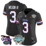 Women’s Florida Gators 2025 Gasparilla Bowl Patch Vapor Limited Jersey – All Stitched