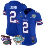 Women’s Florida Gators 2025 Gasparilla Bowl Patch Vapor Limited Jersey – All Stitched