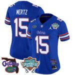Women’s Florida Gators 2025 Gasparilla Bowl Patch Vapor Limited Jersey – All Stitched