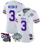 Women’s Florida Gators 2025 Gasparilla Bowl Patch Vapor Limited Jersey – All Stitched