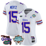 Women’s Florida Gators 2025 Gasparilla Bowl Patch Vapor Limited Jersey – All Stitched