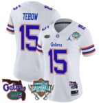Women’s Florida Gators 2025 Gasparilla Bowl Patch Vapor Limited Jersey – All Stitched