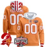 Tampa Bay Buccaneers Throwback 2024 NFC South Division Champions Patch Custom Pullover Hoodie – All Stitched